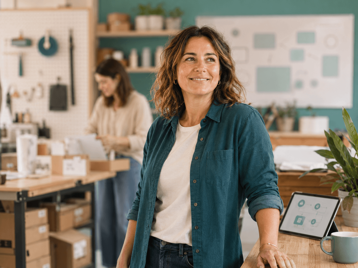 A small business getting its time back while the work runs itself